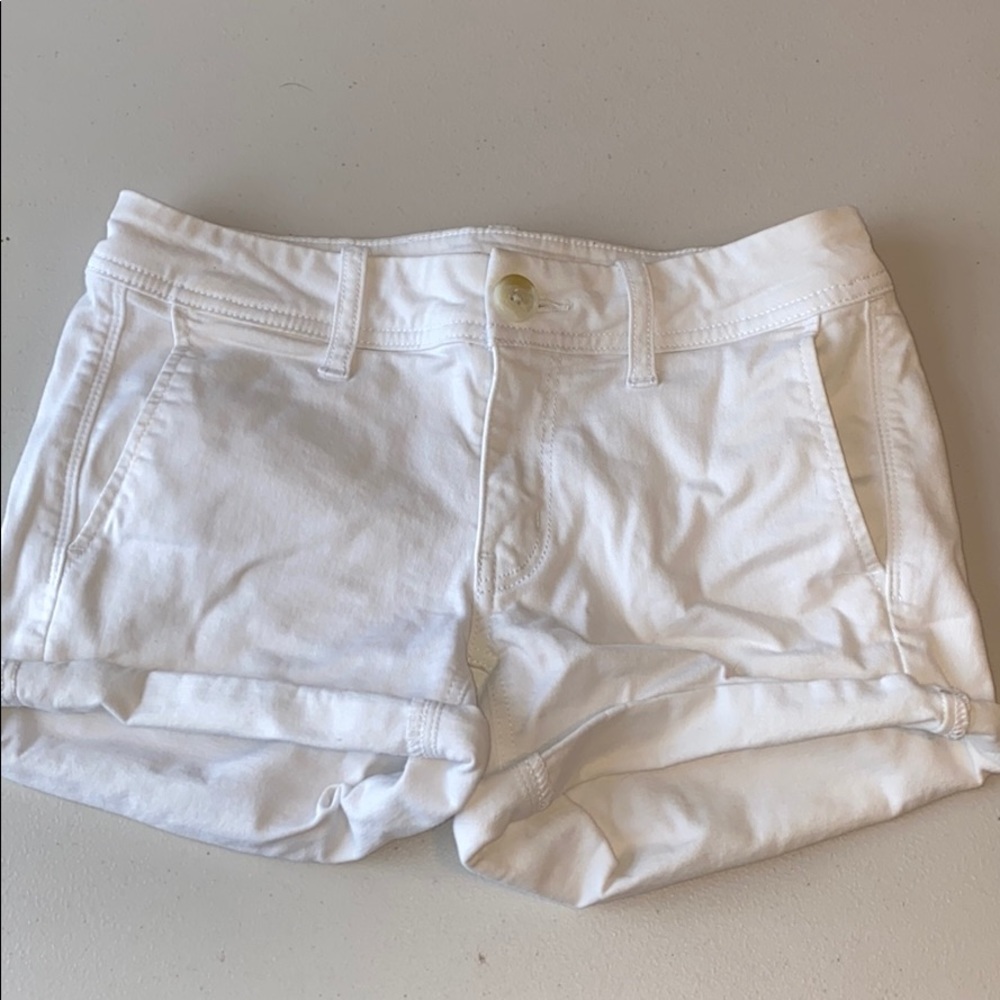 AEO midi shorts